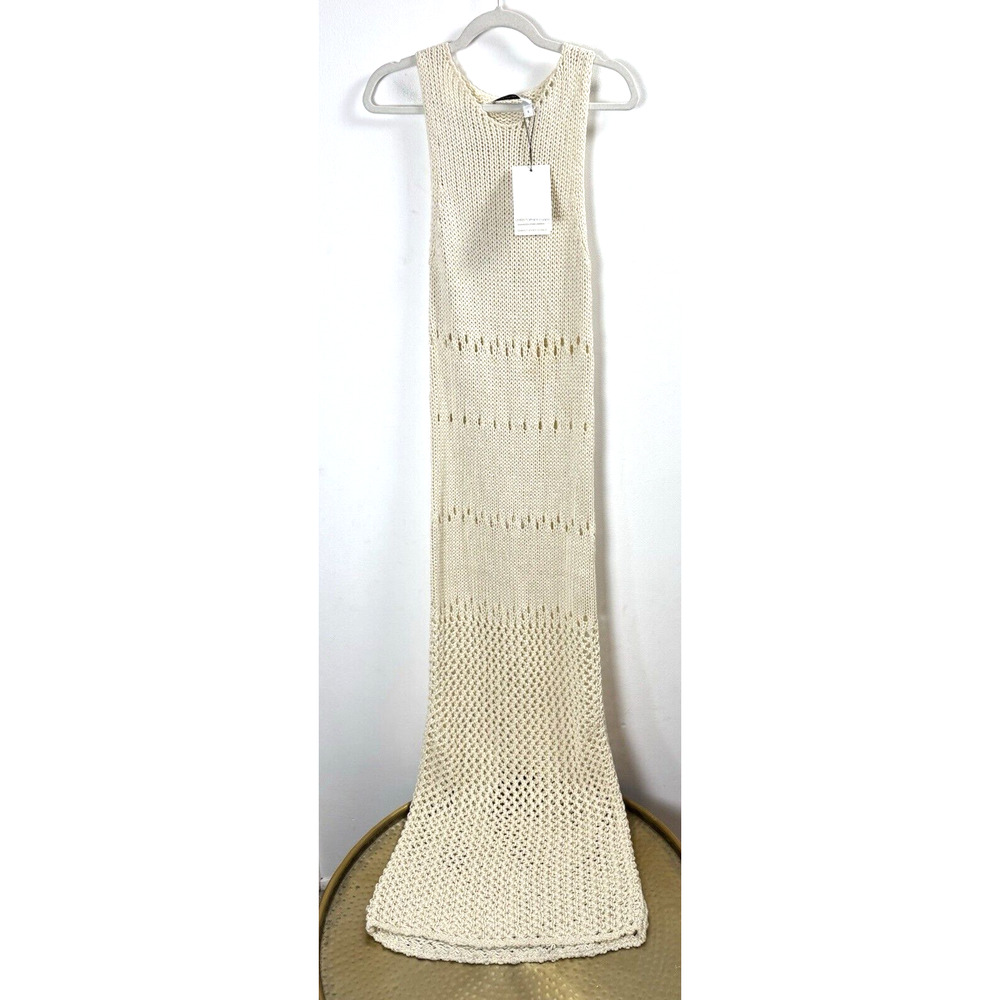 Christopher Esber Cream Maxi Dress
